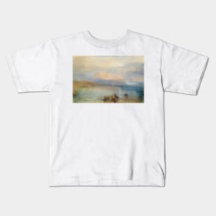The Red Rigi by J.M.W. Turner Kids T-Shirt